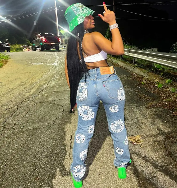 Jayda Wayda outfit in Chanel, Givenchy, and Kapital, 2022