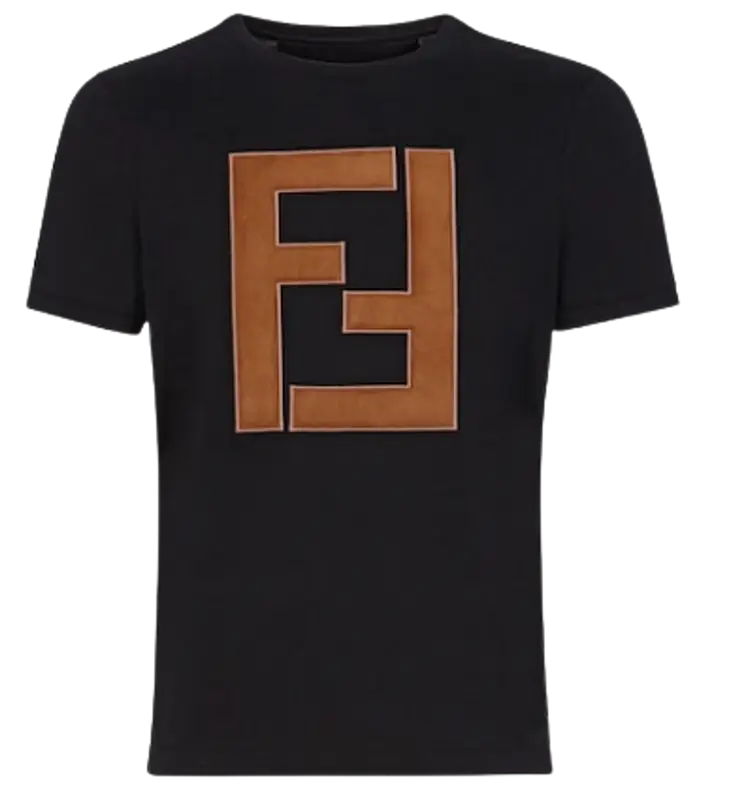 Fendi Black Cotton T-Shirt $790