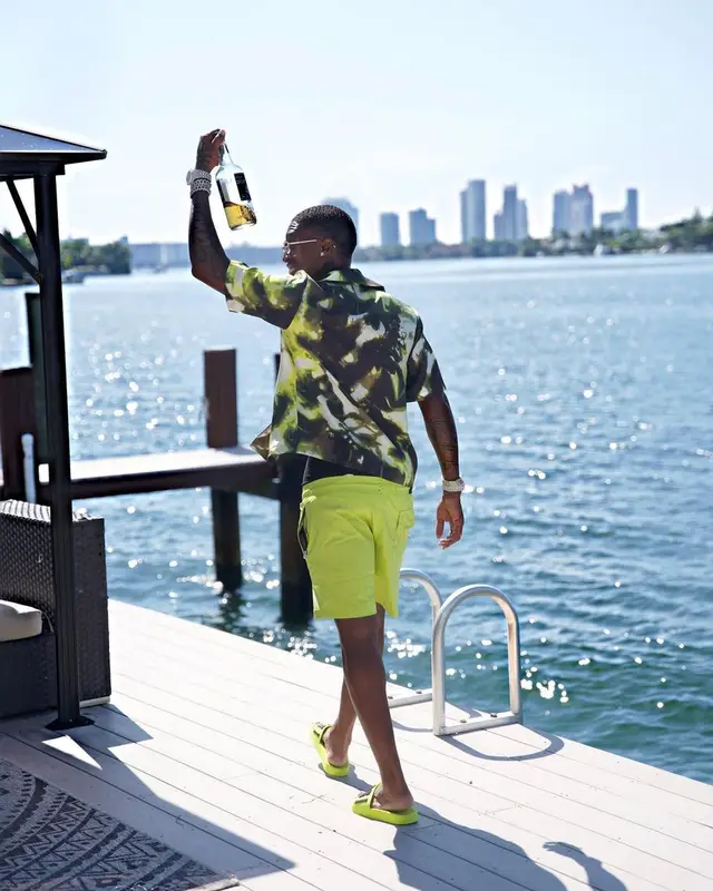 CoreySSG outfit in Amiri and Calvin Klein, 2022