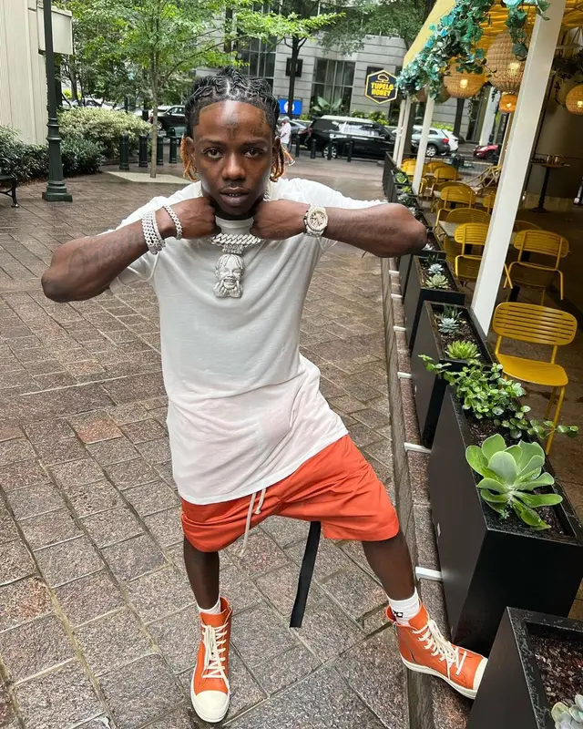 Jackboy outfit in Rick Owens, 2022