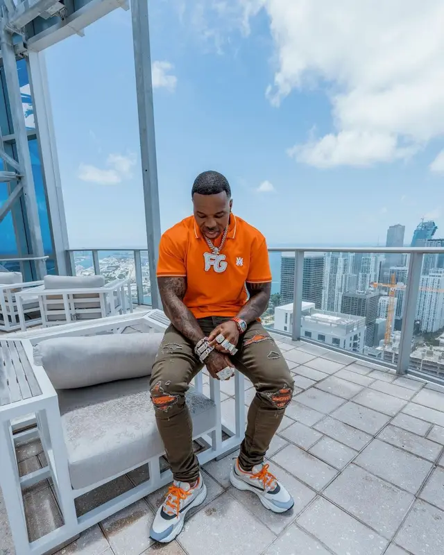 BandMan Kevo outfit in Amiri and Dior, 2022