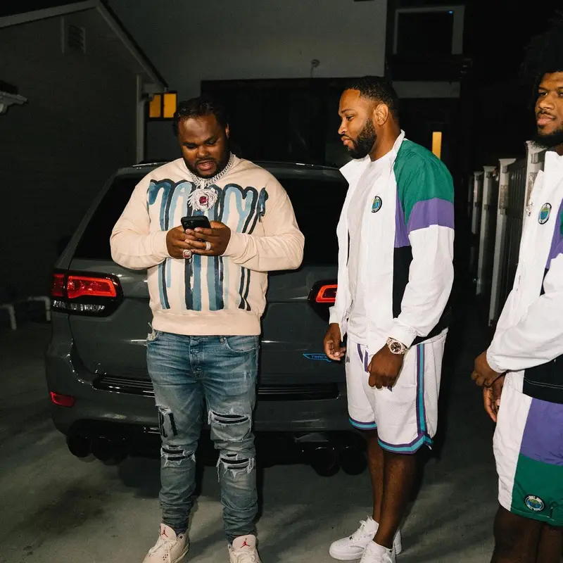 Tee Grizzley outfit in Marni, Amiri, and Jordan, 2022