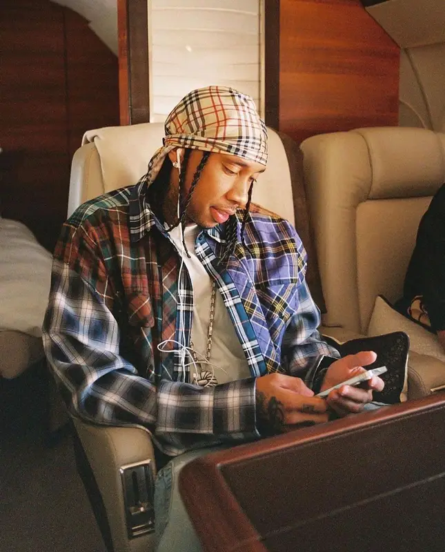 Tyga outfit in Cease±Desist, 2022