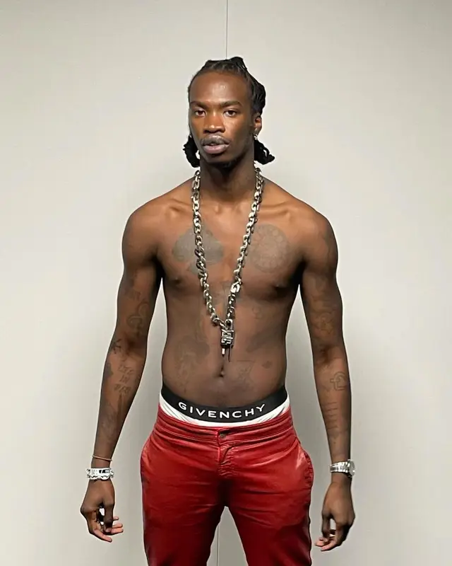 Lancey Foux outfit in Rick Owens and Givenchy, 2022