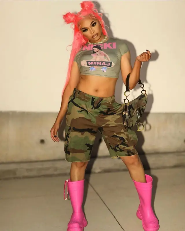 Alonzo Arnold outfit in Crocs, Dior, and Balenciaga, 2022