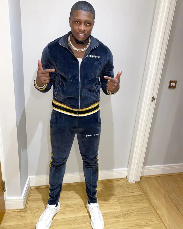 Swarmz outfit in Palm Angels and Alexander McQueen, 2020
