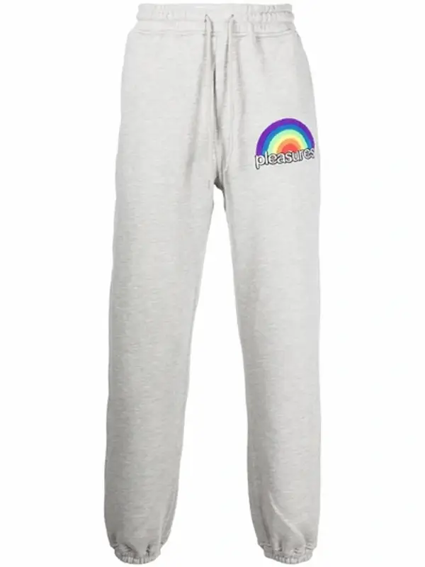Pleasures Good Time Sweatpants In Grey $100