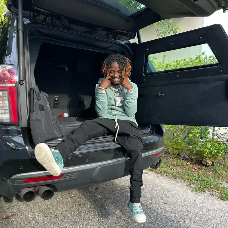 Jackboy outfit in Rick Owens, 2022