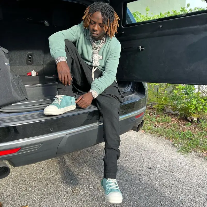Jackboy outfit in Rick Owens, 2022