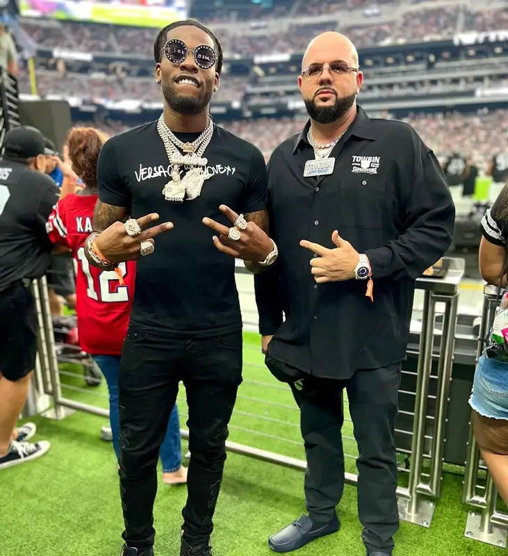 CJ So Cool outfit in Versace, Amiri, and Gucci, 2022