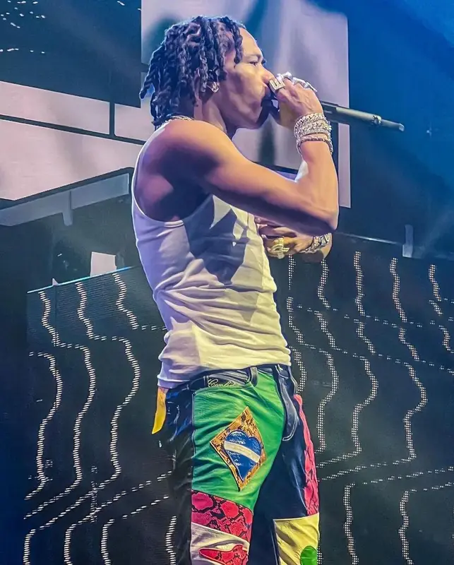 Lil Baby outfit in Whensmokeclears, 2022