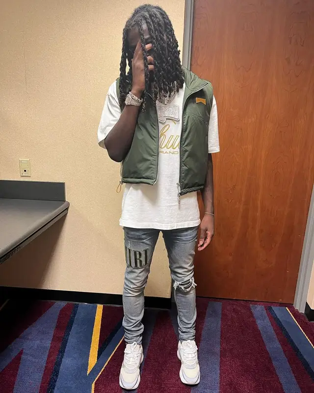 SleazyWorld Go outfit in Rhude, Amiri, and Dior, 2022