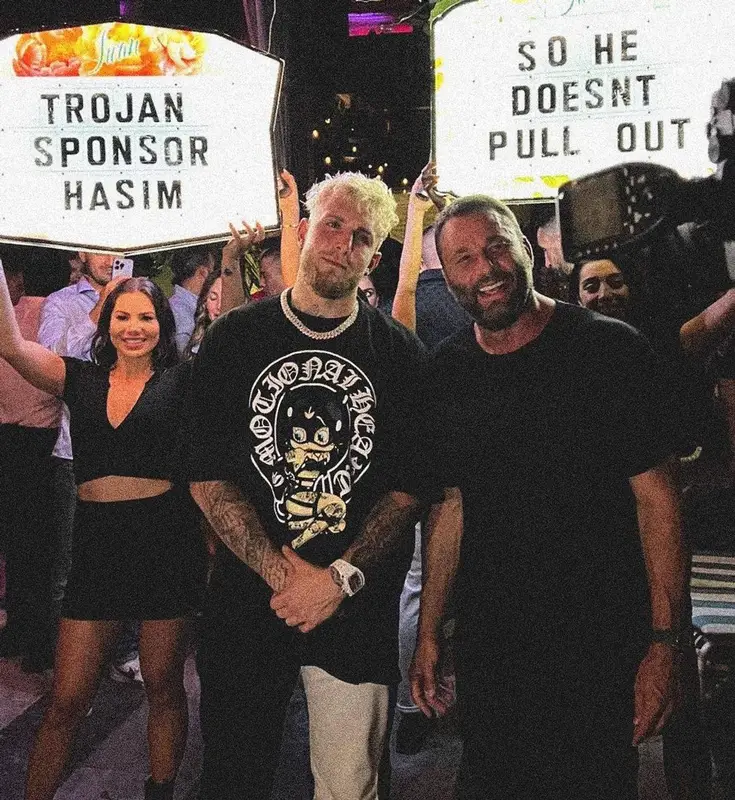 Jake Paul outfit in Anti Studios and Tiredandemotional, 2022