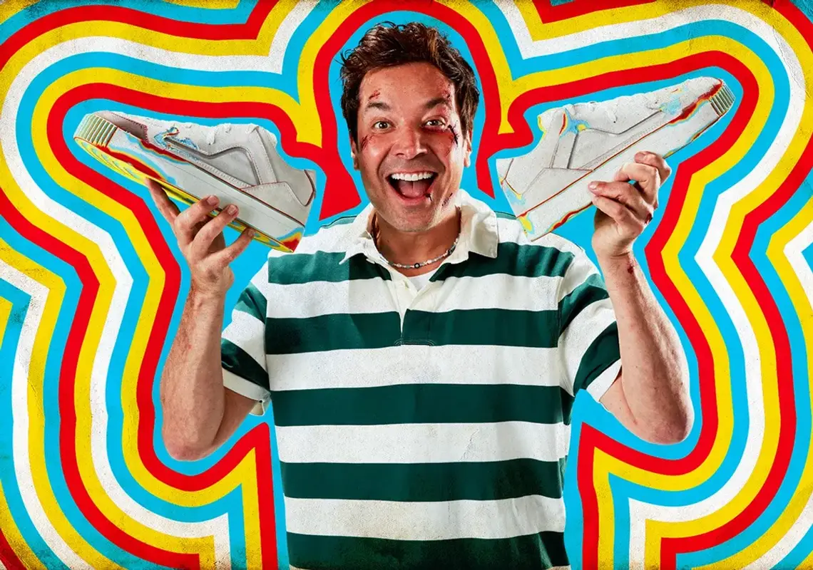 Jimmy Fallon outfit in MSCHF, 2022