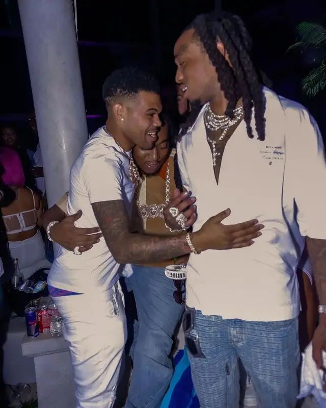 Quavo outfit in Givenchy, 2022