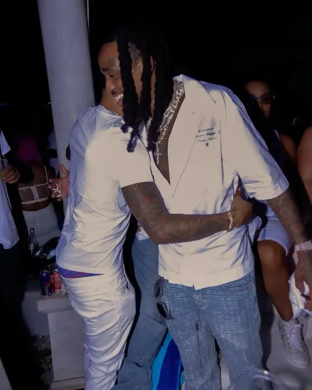 Quavo outfit in Givenchy, 2022