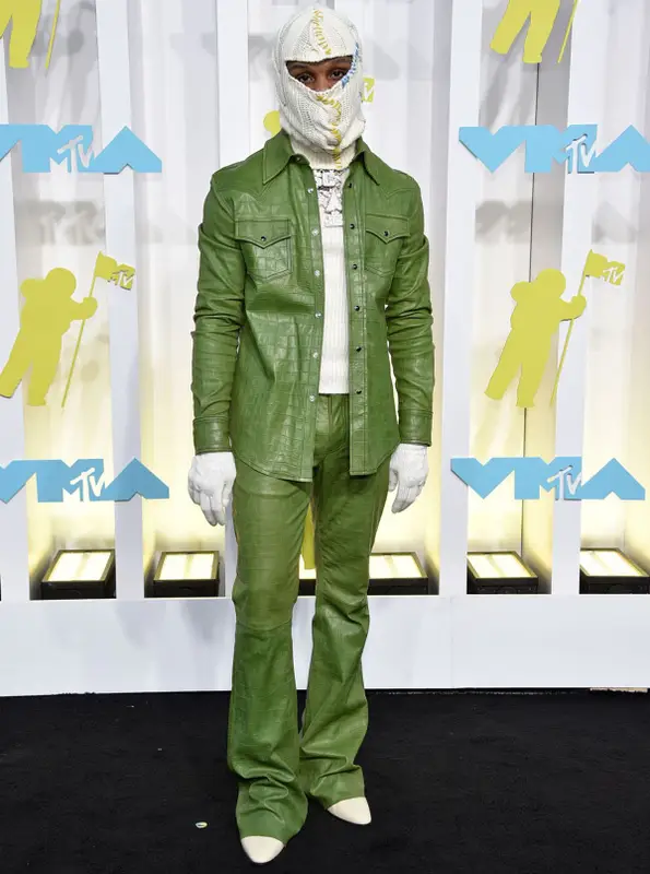 Toosii outfit in Cout De La Liberte and Marni, 2022