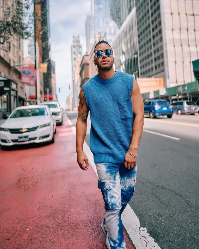Prince Royce outfit in Monfrere, 2022
