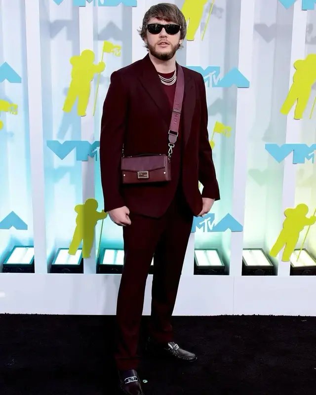 Murda Beatz outfit in Fendi, 2022