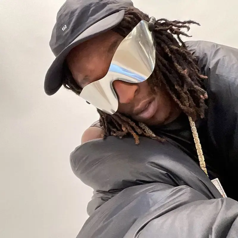 KayCyy outfit in Yeezy and GAP, 2022