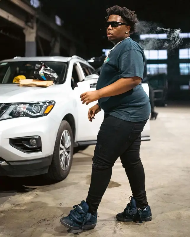 Big30 outfit in Rhude, Amiri, and Lanvin, 2022