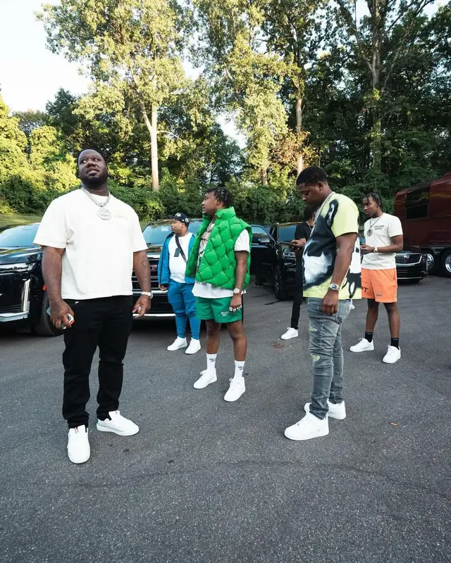 Baby Money outfit in Givenchy, Amiri, and Nike, 2022