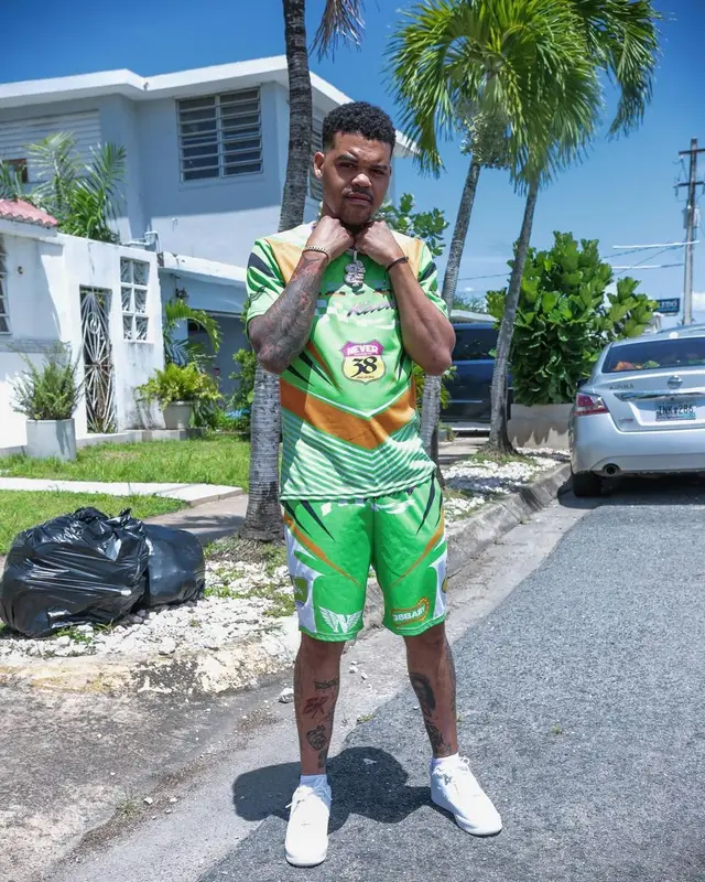 OG 3Three outfit in Never Broke Again and Nike, 2022