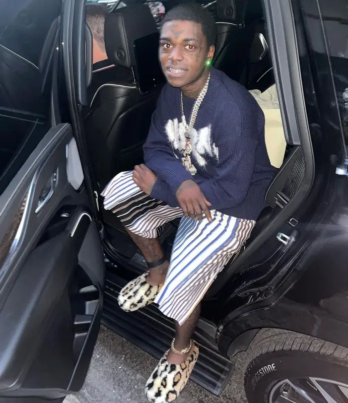 Kodak Black outfit in Marni, 2022