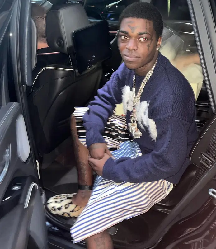 Kodak Black outfit in Marni, 2022