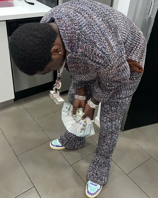 Kodak Black outfit in Marni and Veja, 2022