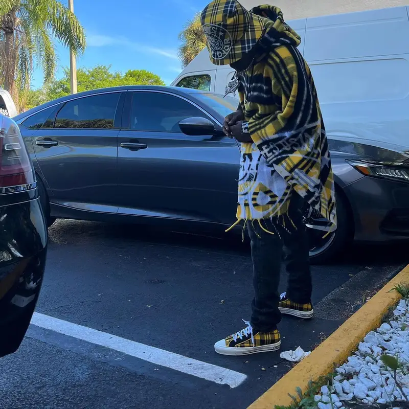 Kodak Black outfit in Dior, 2022