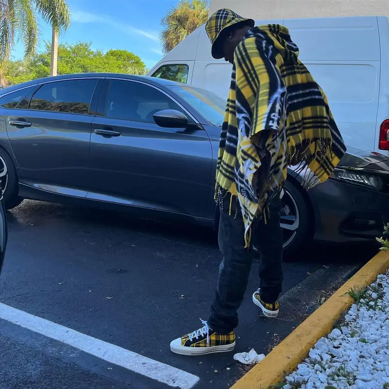 Kodak Black outfit in Dior, 2022