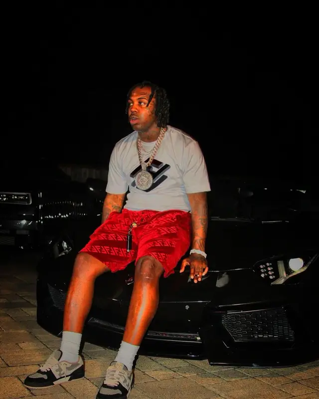 EST Gee outfit in Fendi, 2022