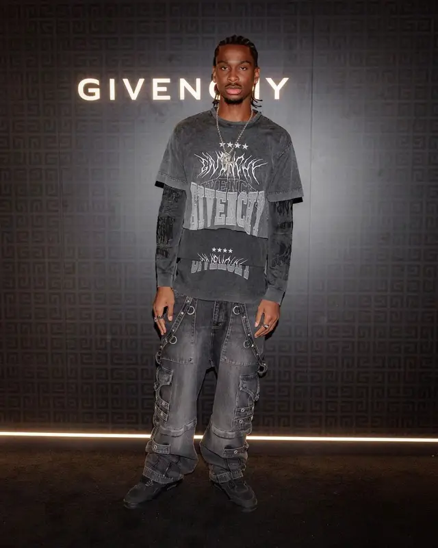 Shai outfit in Givenchy, Balenciaga, and Chrome Hearts, 2022