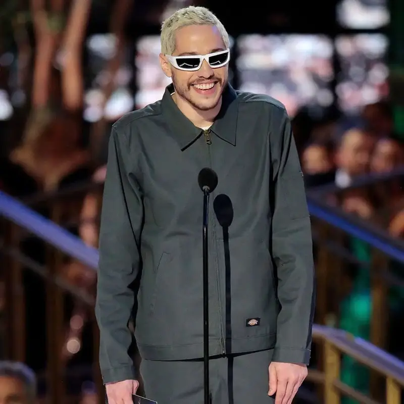 Pete Davidson outfit in Dickies and Prada, 2022