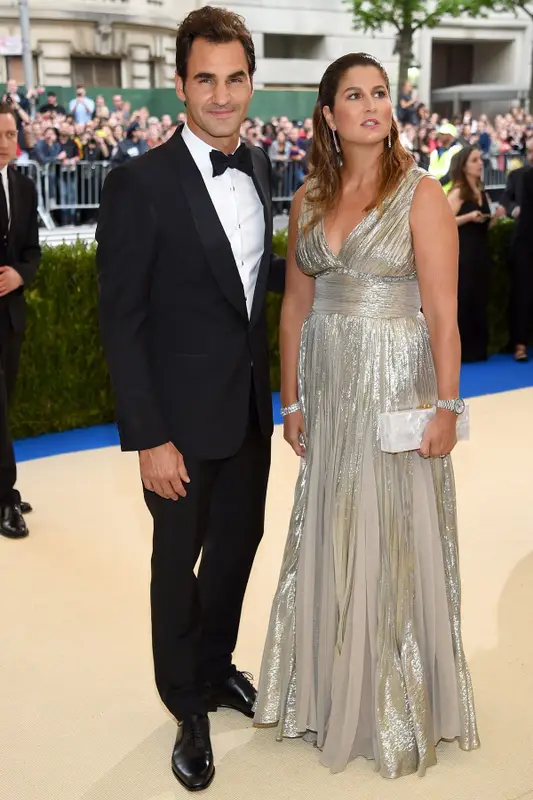 Roger Federer outfit in Gucci, 2017