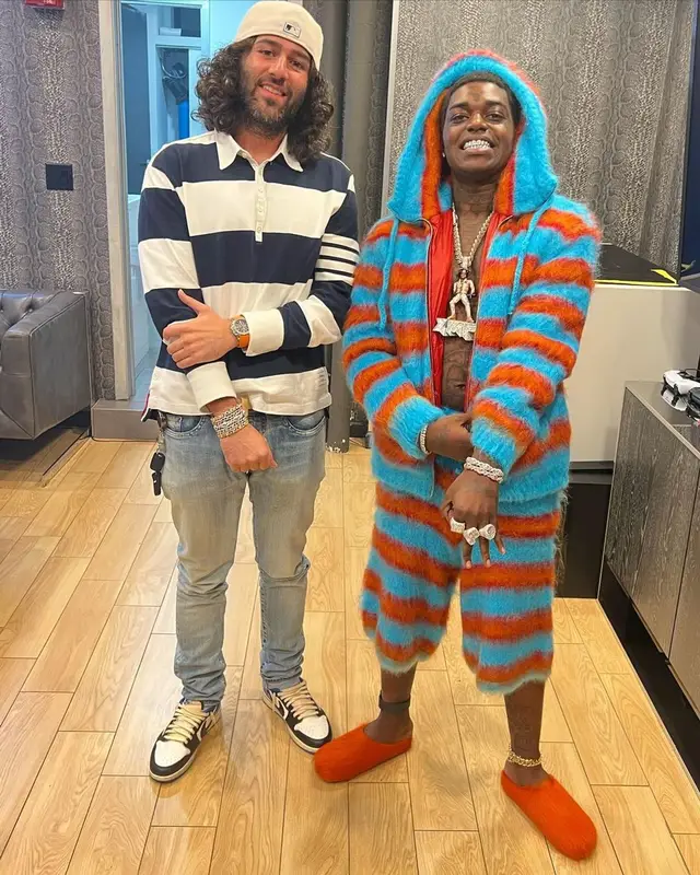 Kodak Black outfit in Marni, 2022