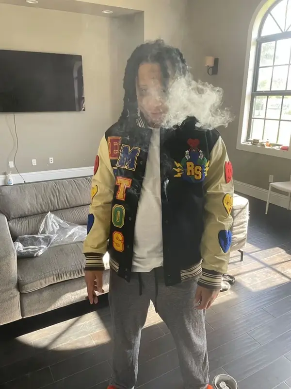 Trippie Redd outfit in Royal Surge, 2022