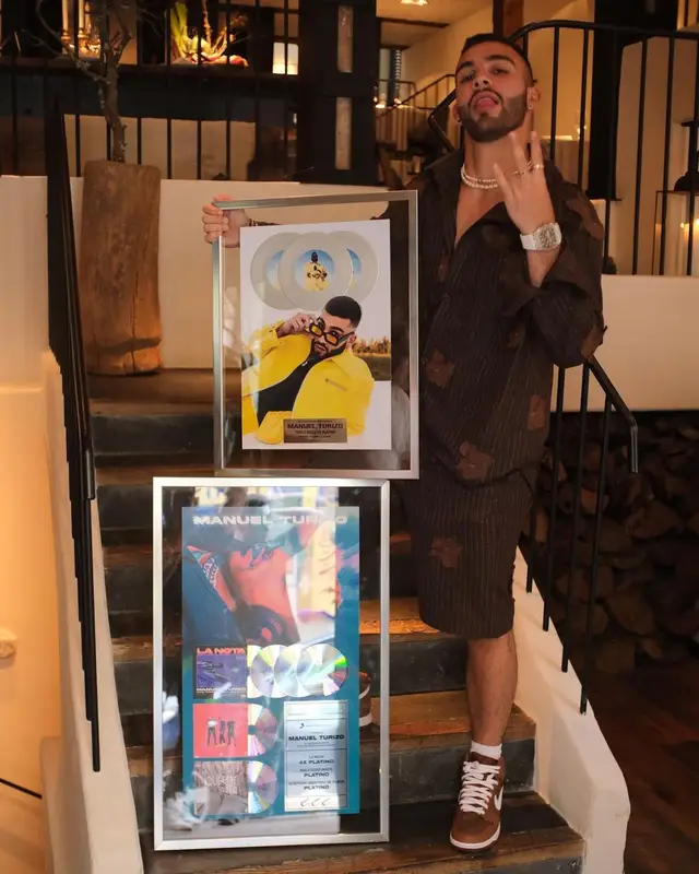 Manuel Turizo outfit in Todd Patrick and Nike, 2022