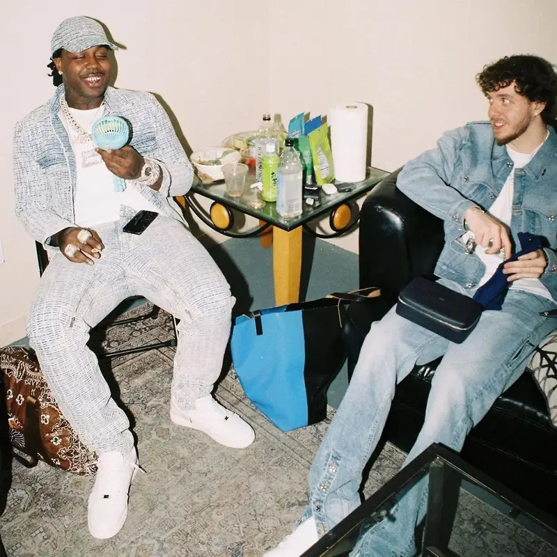 EST Gee outfit in Amiri and Givenchy, 2022