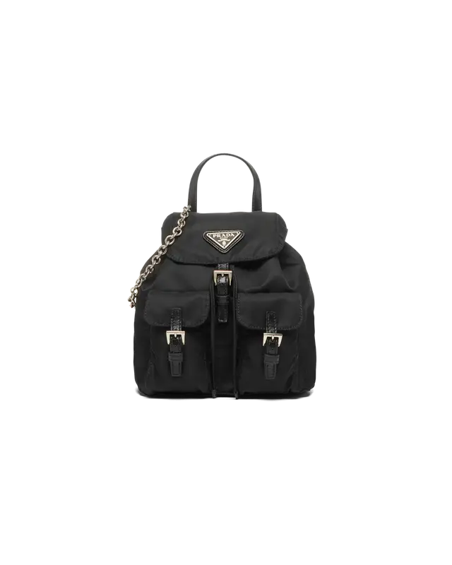 Prada Re-nylon Mini Backpack In Black $1750