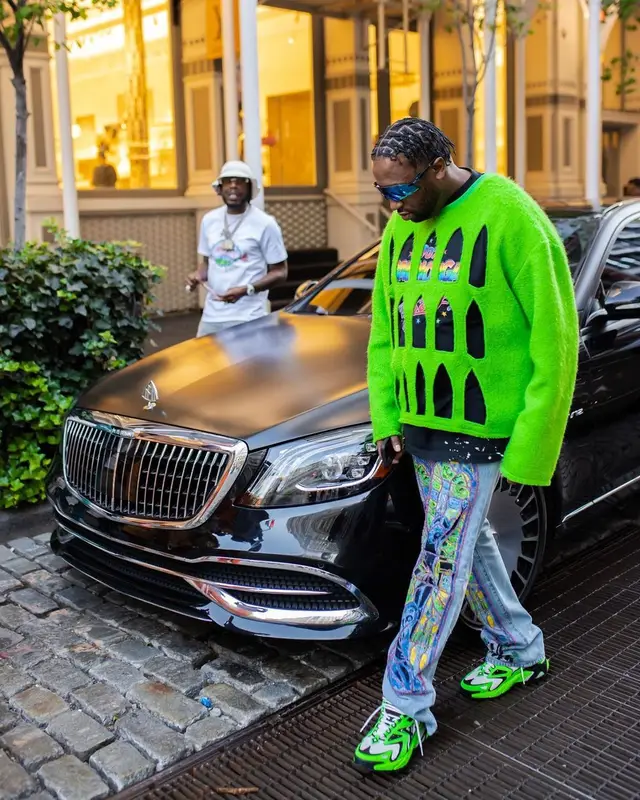 CEO Slow outfit in Balenciaga, Who Decides War, and Louis Vuitton, 2022