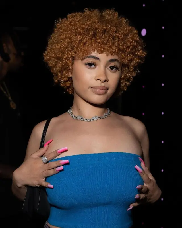 Ice Spice outfit in Chanel and Prada, 2022