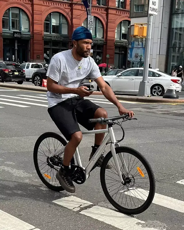 Frank Ocean outfit in Mercedes Benz, 2022