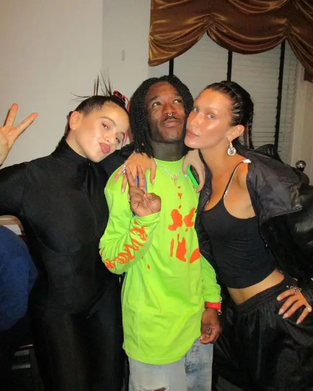 Lil Uzi Vert outfit in Vlone, Prada, and Balenciaga, 2022