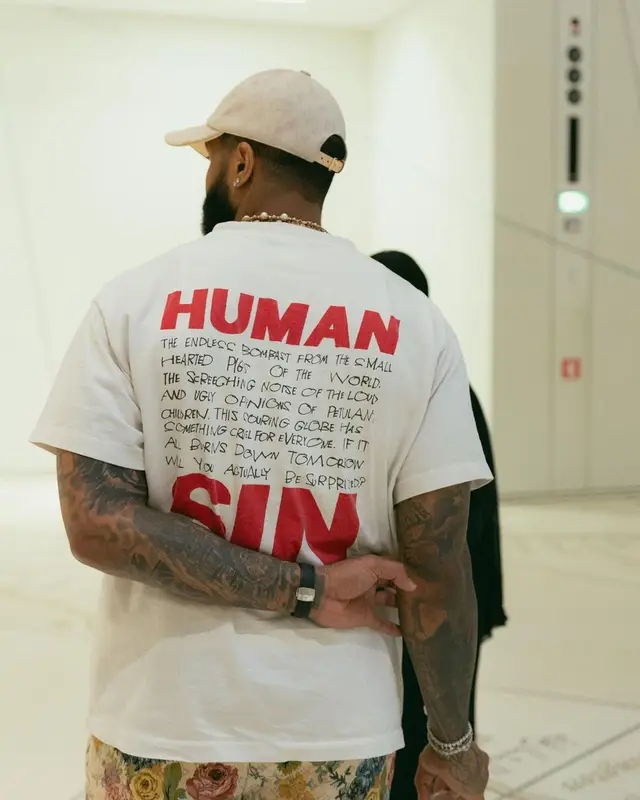 Odell Beckham Jr outfit in Nike, Louis Vuitton, and Travis Scott Merch, 2022