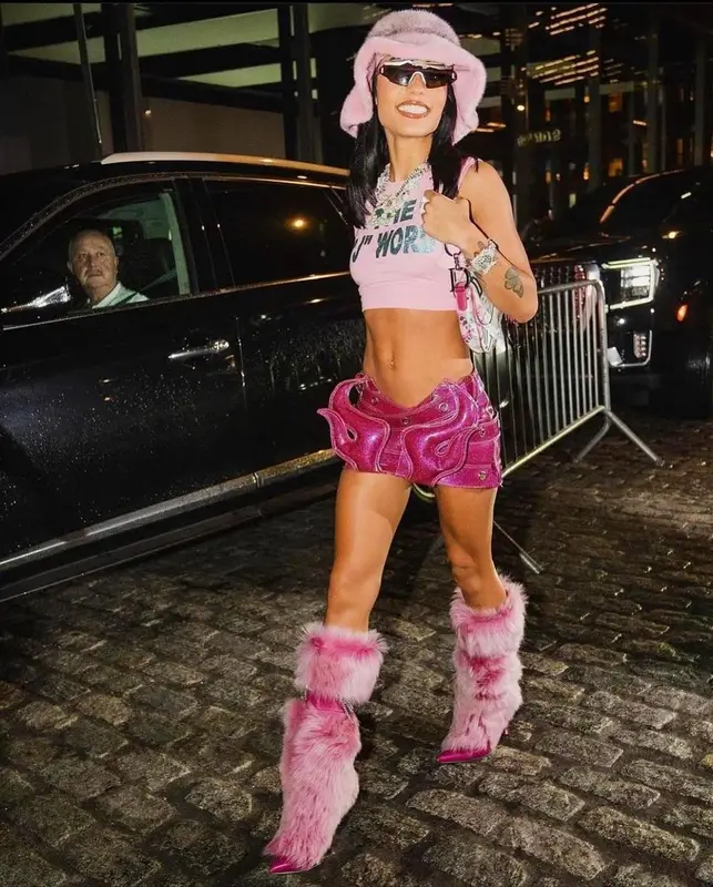 Coi Leray outfit in Last Disciple and GodBody, 2022