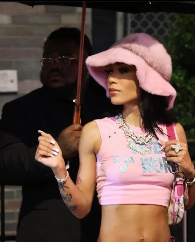 Coi Leray outfit in Last Disciple and GodBody, 2022