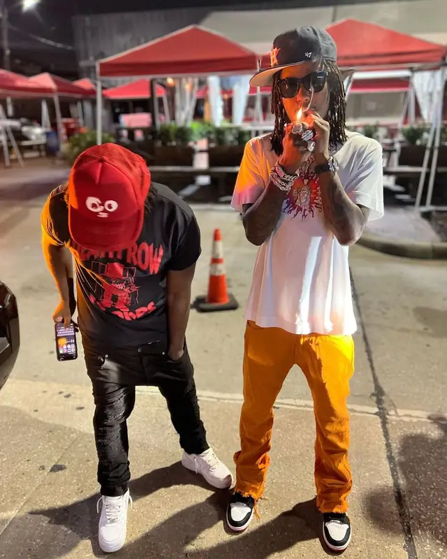 Rich The Kid outfit in Givenchy, Chanel, and ’47, 2022