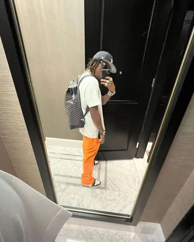 Rich The Kid outfit in Givenchy, Chanel, and ’47, 2022